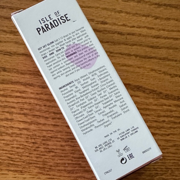 Isle of Paradise Dark Self Tanning Drops - Bronze Glow - Picture 2 of 3